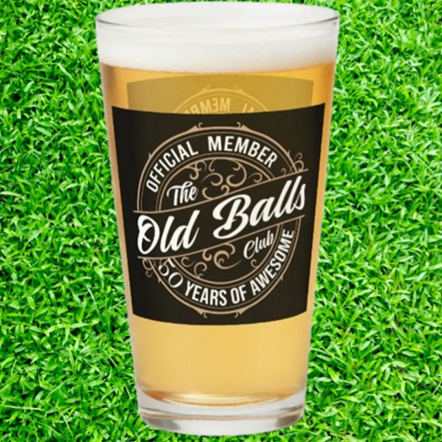 Copo De Pint Celebre o 50º Aniversário com Estilo! ( “50 is the age of confidence, clarity, and unstoppable courage.”)