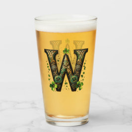 Copo De Pint Celtic Monogram Pint Glass