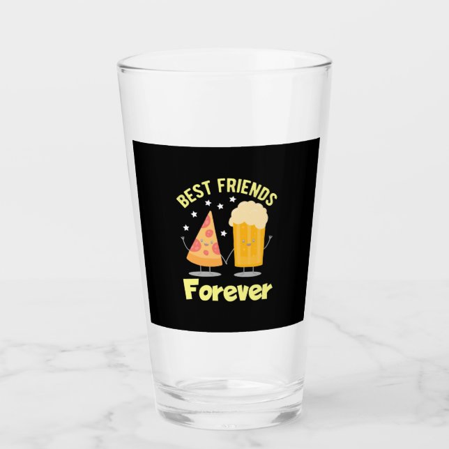 Copo De Pint Cerveja Beer Beer E Pizza (Frente)