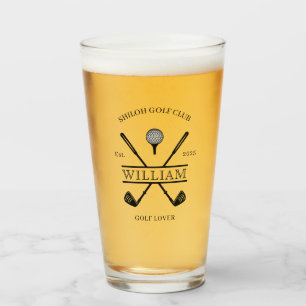 Copo De Pint Cerveja Nome do Clube de Golfe Cruz