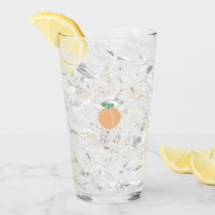 Copo De Pint Chá de Bebê Casamento Pêssego Perfeito