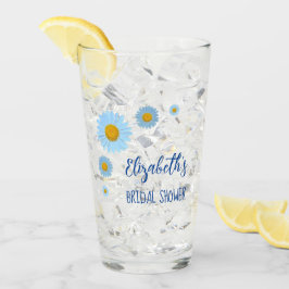 Copo De Pint Chá de panela Floral do Blue Daisies