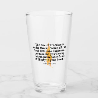 Copo De Pint Chama Insuenchível - Tumbler De Vidro