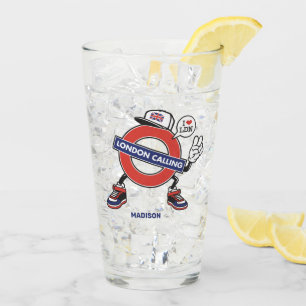 Copo De Pint Chamada London de Nome Personalizado