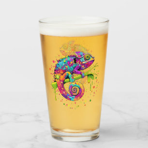Copo De Pint Chameleon Paint mantém estilo aquarela