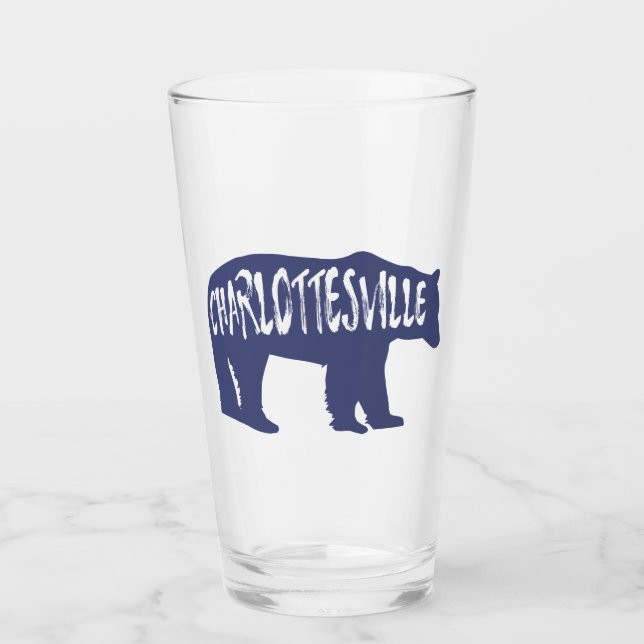 Copo De Pint Charlottesville Virginia Bear (Frente)