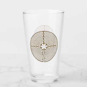 Copo De Pint Chartres Labyrinth - Símbolo Espiritual Antiquado