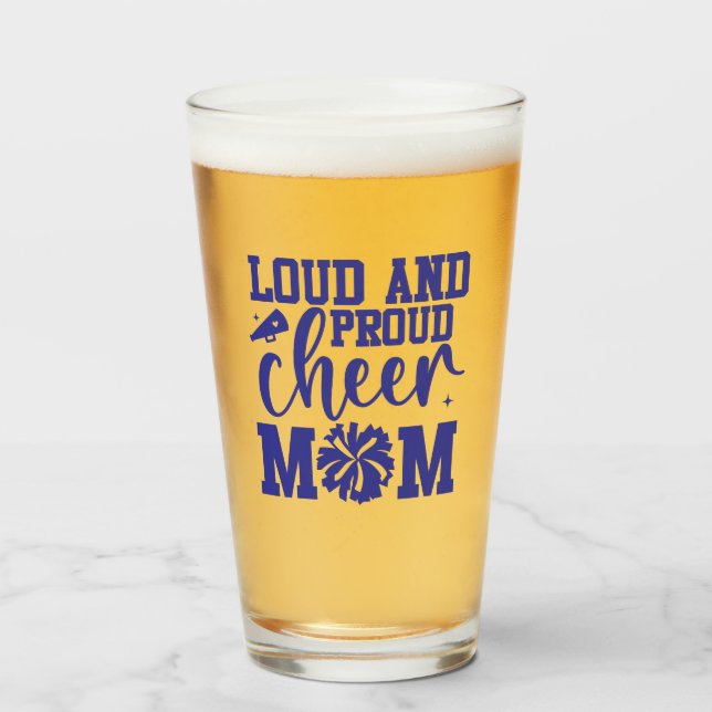 Copo De Pint Cheer Mamãe Beer (Frente (Preenchido))