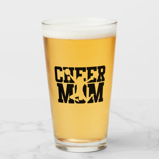 Copo De Pint Cheer Mamãe Beer (Frente (Preenchido))