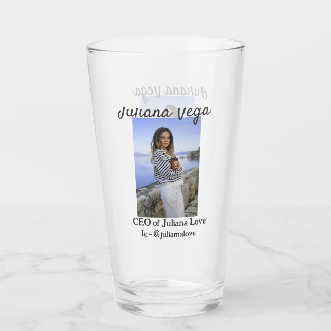 Copo De Pint Chefe de administração da dona de negócios Chefe I (Frente)