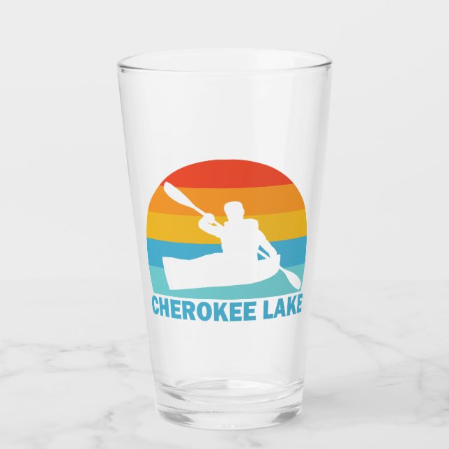 Copo De Pint Cherokee Lake Tennessee Kayak (Frente)