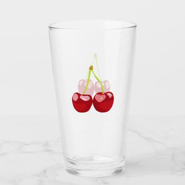 Copo De Pint cherries two sides (Frente)
