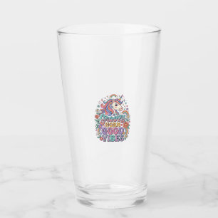 Copo De Pint Chifre Groovy Unicórnio Boas Vibrações Encantador