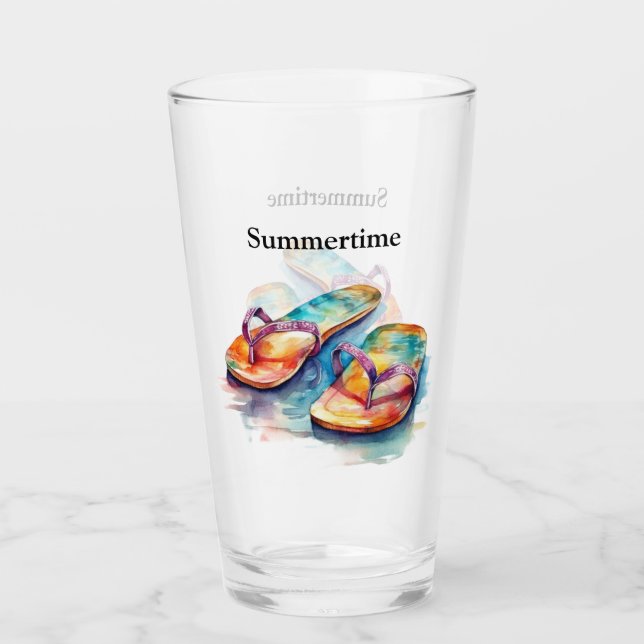 Copo De Pint Chinelos Rainbow Reef, personalizado (Frente)