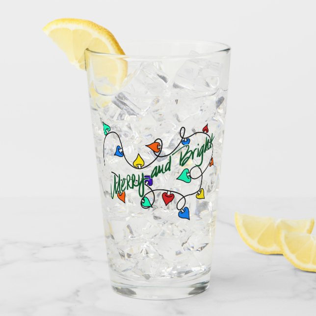 Copo De Pint Christmas lights (Gelo frontal)