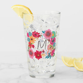 Copo De Pint Chuva de Noiva Flor Silvestre Rosa Brilhante