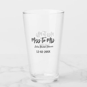 Copo De Pint Chuveiro de noiva de senhorita para senhora elegan