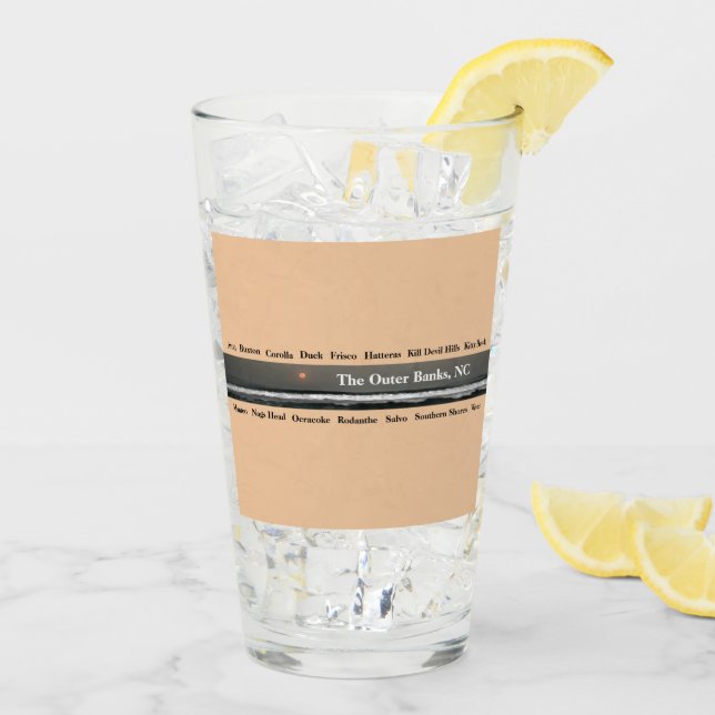 Copo De Pint Cidades dos bancos externos (Gelo traseiro)