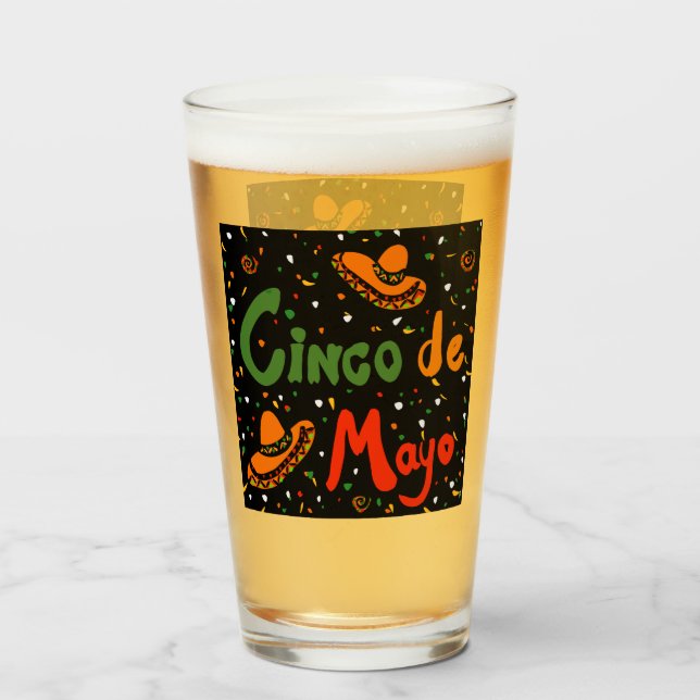 COPO DE PINT CINCO DE MAYO (Frente (Preenchido))