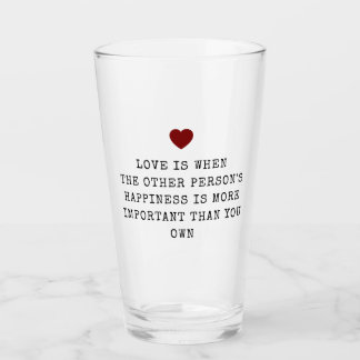 Copo De Pint Citação de Amor Editável do Dia dos Namorados
