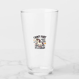 Copo De Pint Citação Engraçada de Peido de Unicórnio Vintage Un