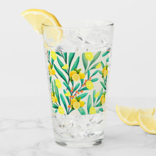Copo De Pint Citrinos TROPICAIS FRUTA de VERÃO Lápulo de Flor