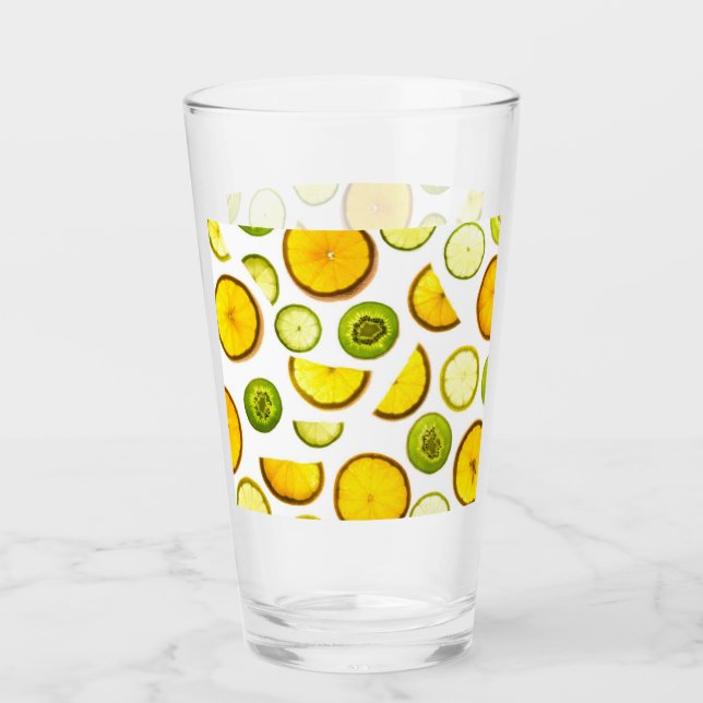 Copo De Pint Citrus Fruta Glass (Frente)