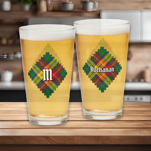 Copo De Pint Clan Buchanan Tartan