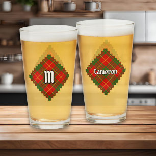 Copo De Pint Clan Cameron Tartan