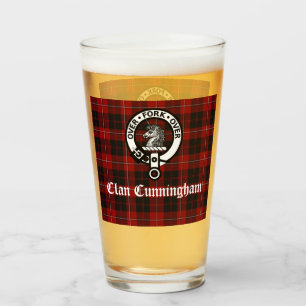 Copo De Pint Clan Cunningham Crachá & Tartan