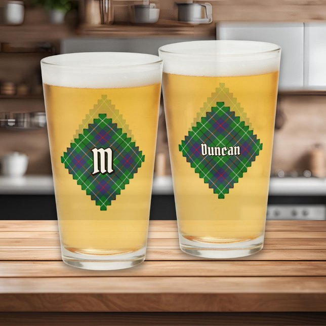 Copo De Pint Clan Duncan Tartan (Criador carregado)