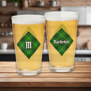 Copo De Pint Clan MacArthur Tartan