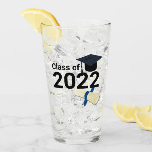 Copo De Pint Classe elegante do ano de graduação de 2022