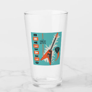 Copo De Pint Cleveland Ohio Violão elétrico