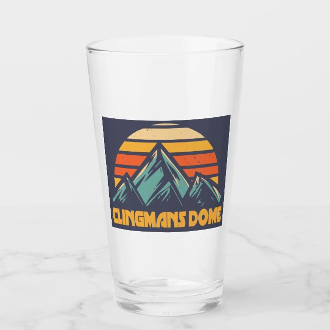 Copo De Pint Clingmans Dome Retro Turquoise (Frente)