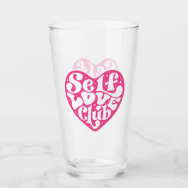Copo De Pint Clube de Amor Próprio Vidro