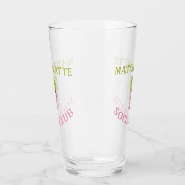 COPO DE PINT CLUBE SOCIAL DE MATCHA LATTE (Direita)