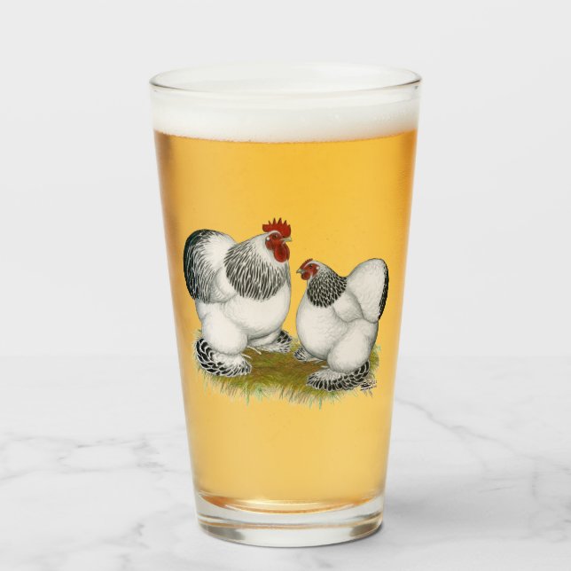 Copo De Pint Cochin Columbian Bantams (Frente (Preenchido))