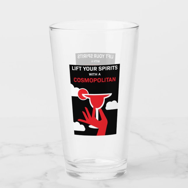 Copo De Pint Cocktail cosmopolita (Frente)