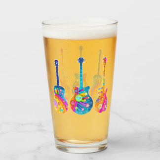 Copo De Pint Cocktail Highball da pinta da bebida das guitarra