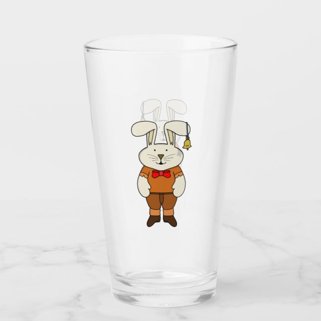 Copo De Pint Coelhinho com um sino no ouvido (Frente)