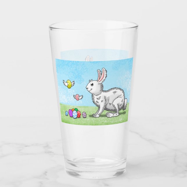 Copo De Pint Coelhinho da Páscoa (Frente)