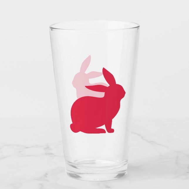 Copo De Pint Coelho Vermelho (Frente)
