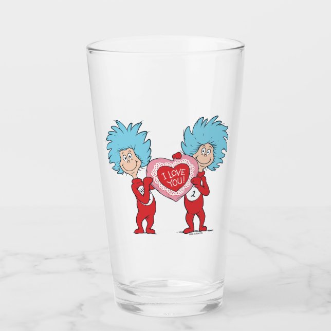 Copo De Pint Coisa Um Coisa Dois Eu Te Amo (Frente)