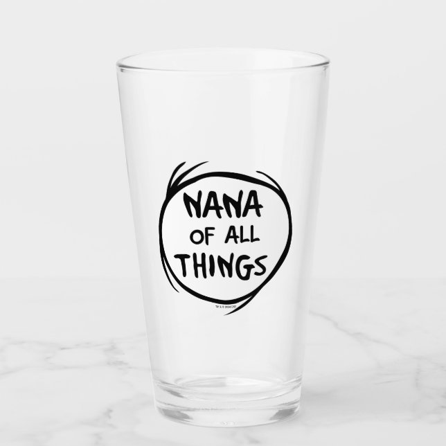 Copo De Pint Coisa Um Coisa Dois - Nana de todas as Coisas (Frente)