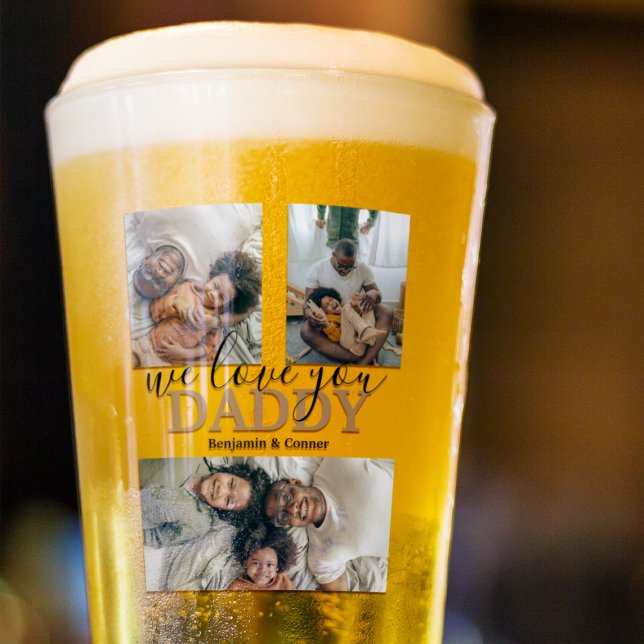 Copo De Pint Colagem de 3 Fotos Moderna (Criador carregado)