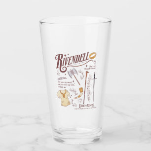 Copo De Pint Colagem Gráfica em Aquarela RIVENDELL™