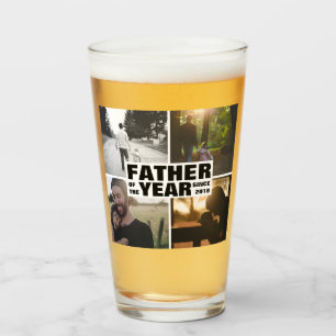 Copo De Pint Colagem Personalizada de Fotografias Pai do Dia de