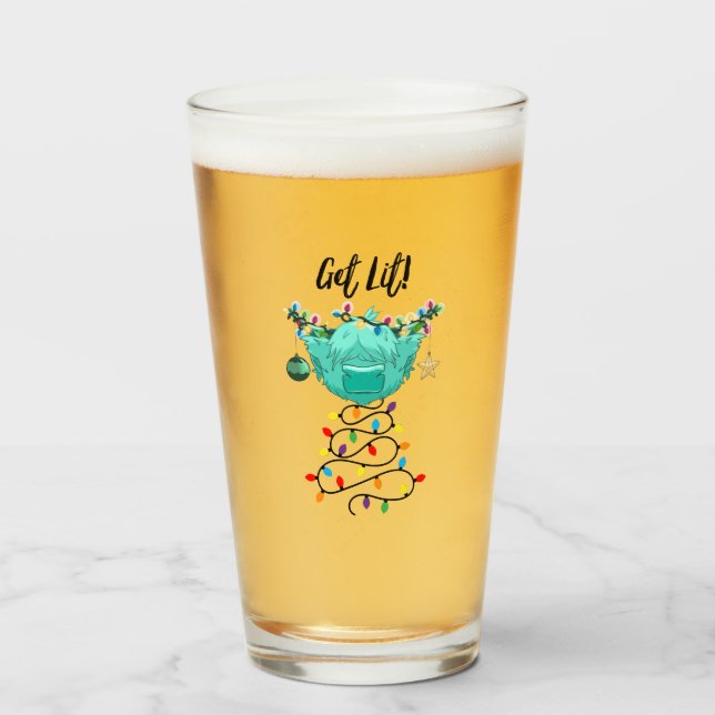 Copo De Pint Coloque o vidro da pinta (Frente (Preenchido))