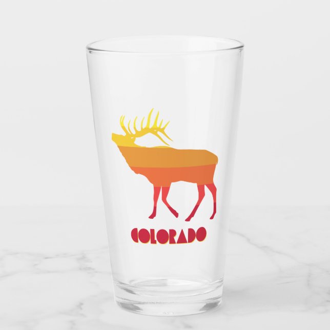 Copo De Pint Colorado Elk (Frente)